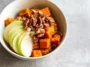 Colorful Sweet Potato Breakfast Bowl Ready to Eat