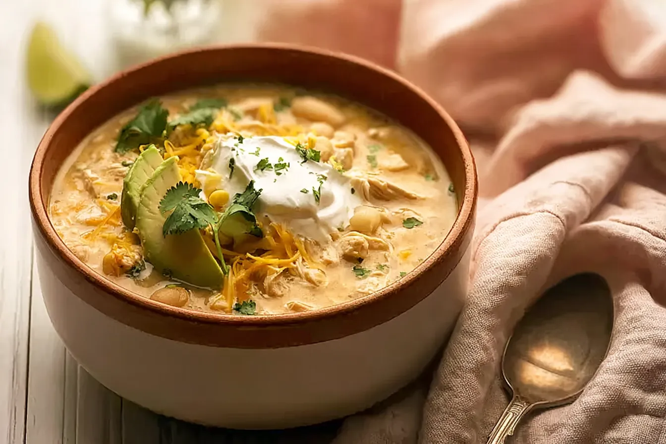Tasty Keto White Chicken Chili