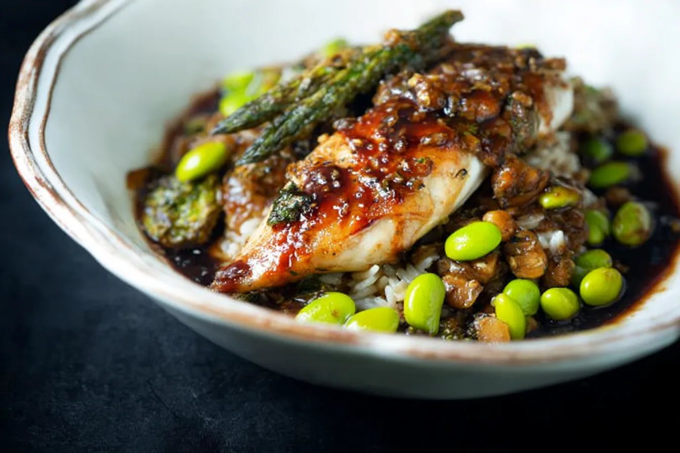 Teriyaki Tilapia Bowls