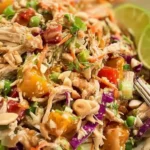 Thai Chicken Salad Fresh Ingredients
