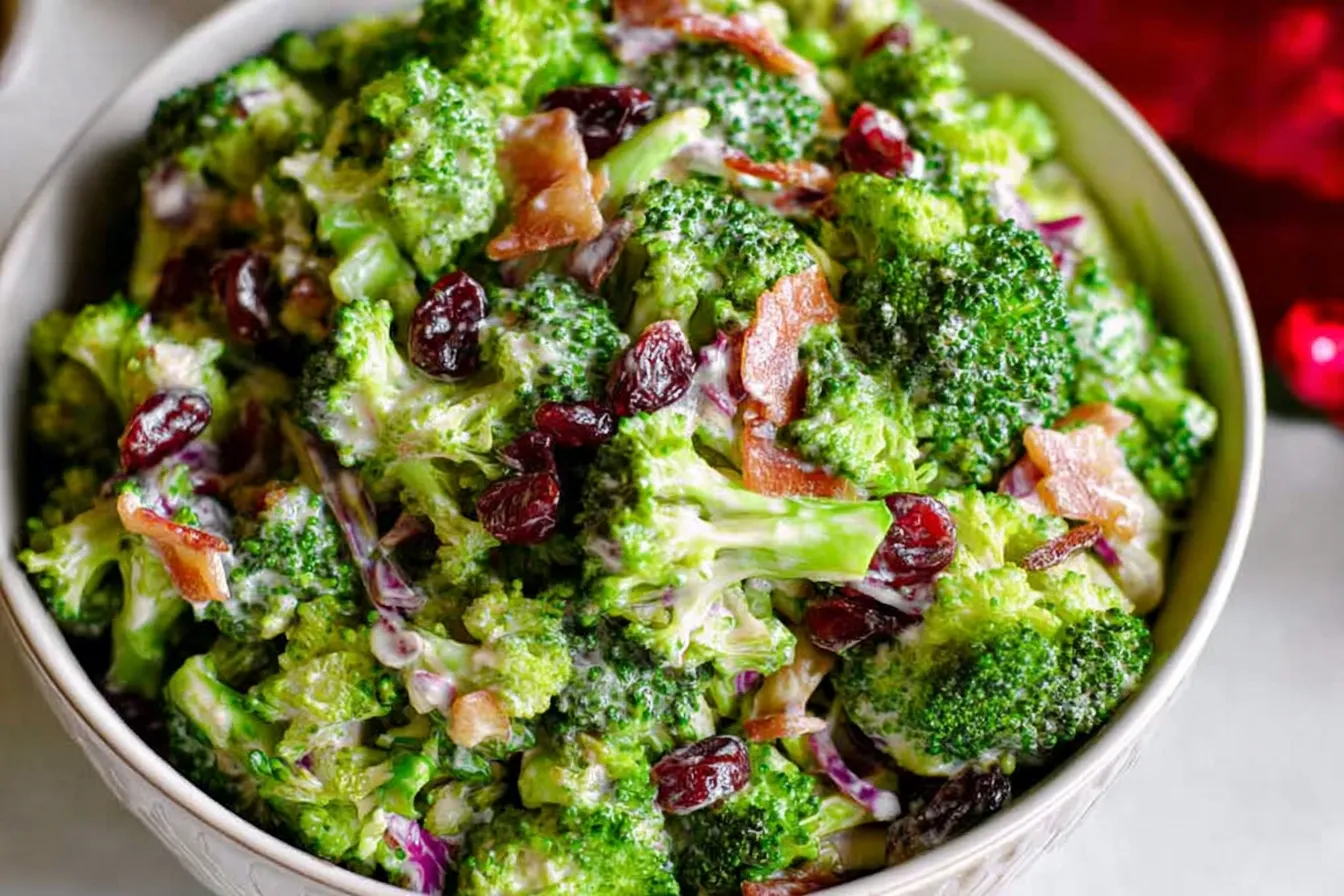 The Best Broccoli Salad You’ll Ever Make! 3 Colorful and Crunchy: The Best Broccoli Salad