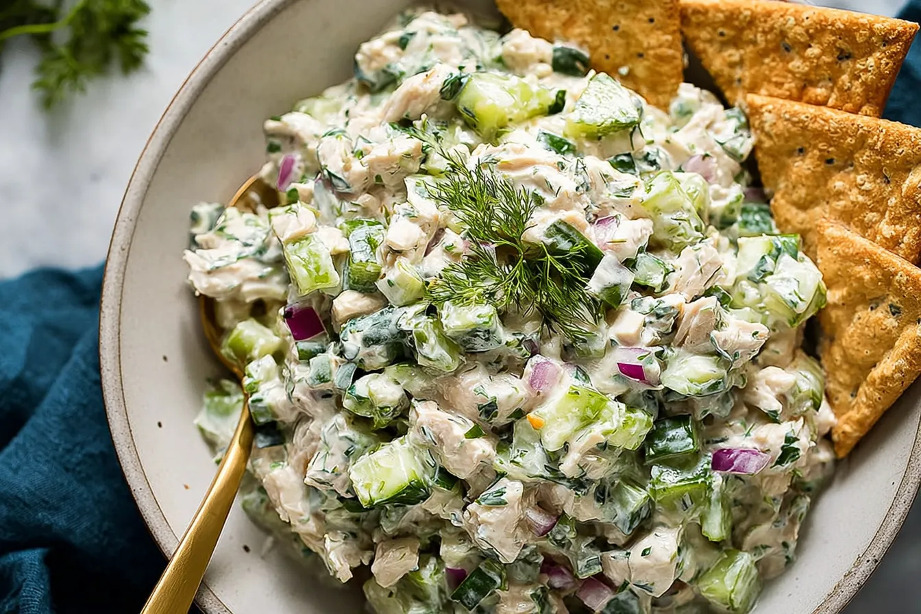 Tzatziki Chicken Salad
