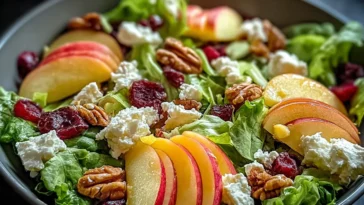 Vibrant Honeycrisp Apple Feta Salad