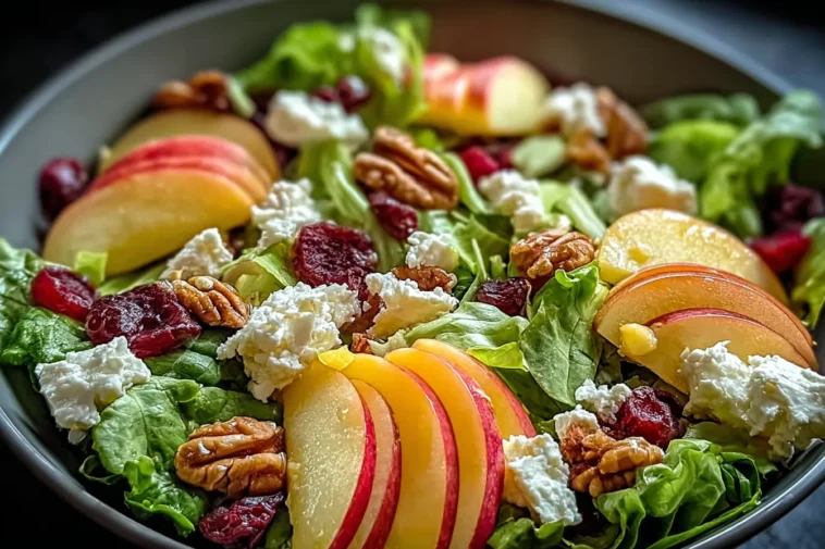 Vibrant Honeycrisp Apple Feta Salad