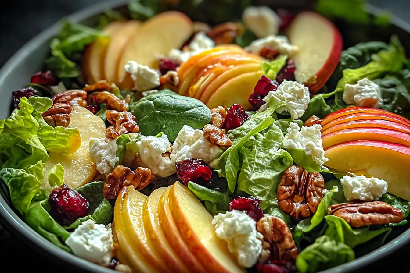 Vibrant Honeycrisp Apple Feta Salad for Cozy Fall Days 