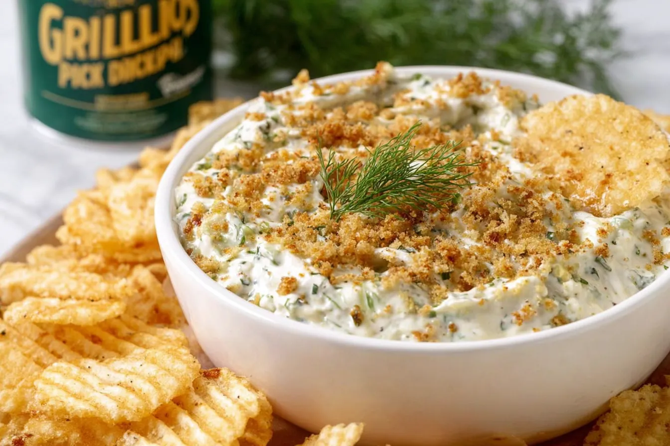 Viral Grillo’s Fried Pickle Dip | Delicious and Crunchy Treat 4 Viral Grillo’s Fried Pickle Dip | Easy Crunchy Dill Pickle Dip