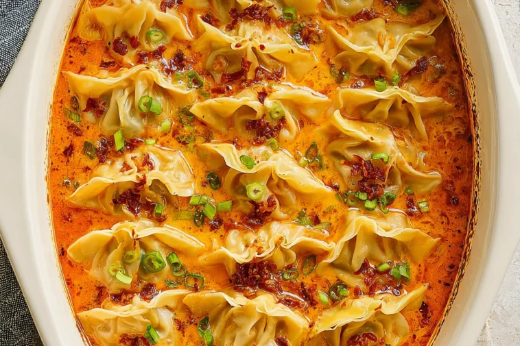 Delicious Viral Trader Joe's Dumpling Bake