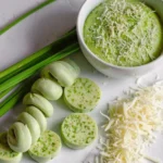 Garlic Scapes Fresh Ingredients in Meal Prep
