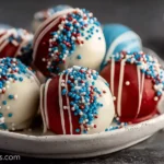 Colorful 4Th of July Truffles: Creamy and Patriotic Treats