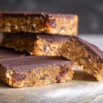 Delicious Almond Flour Date Cookie Dough Bars Ready to Enjoy