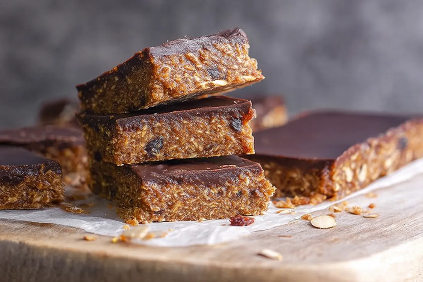 Almond Flour Date Cookie Dough Bars 