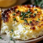 Baked Cottage Cheese Eggs Freshly Out of the Oven