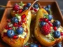 Delicious Baked Pears with Berries and Honey
