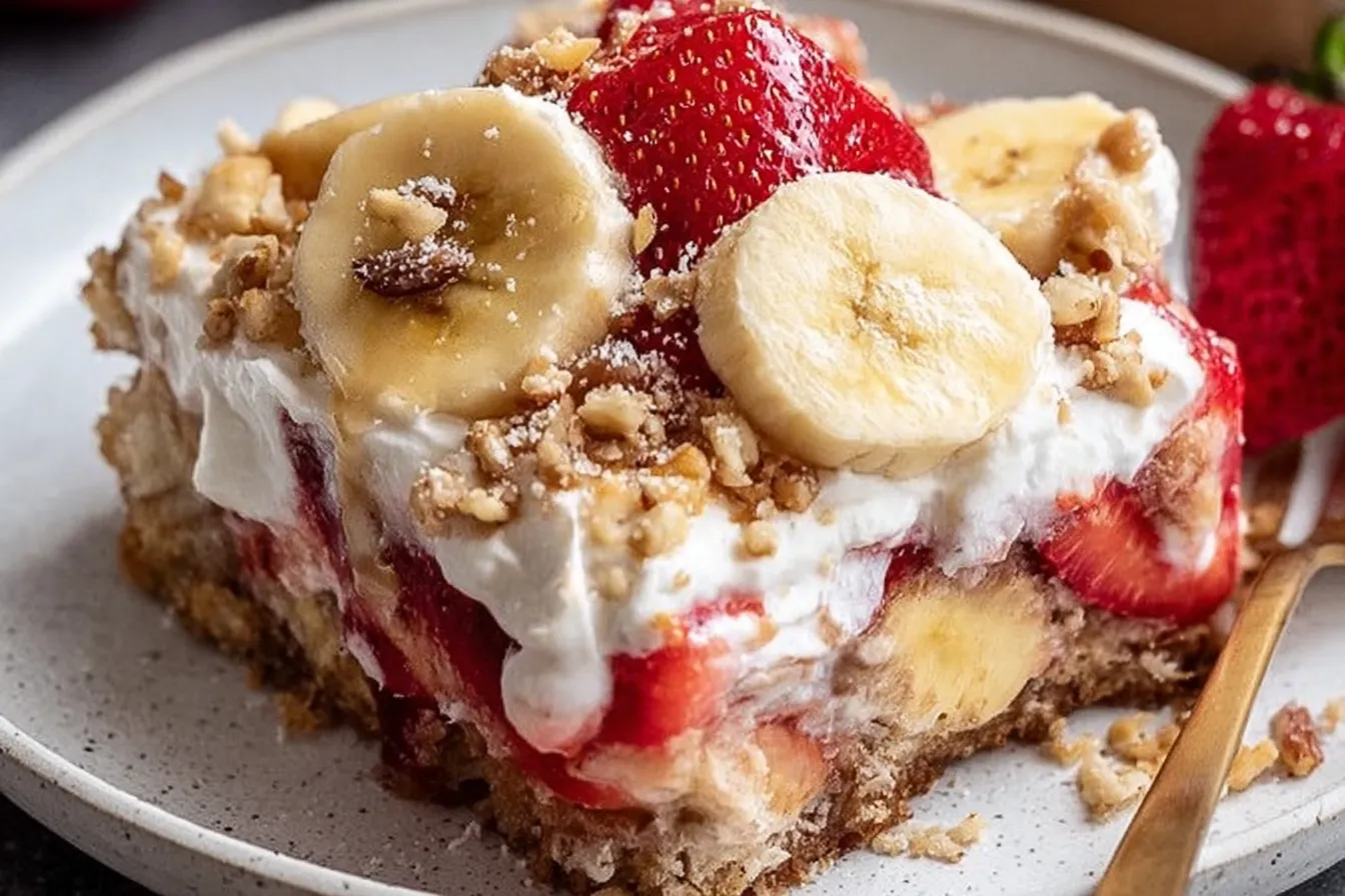 Banana Split Dump Cake Recipe