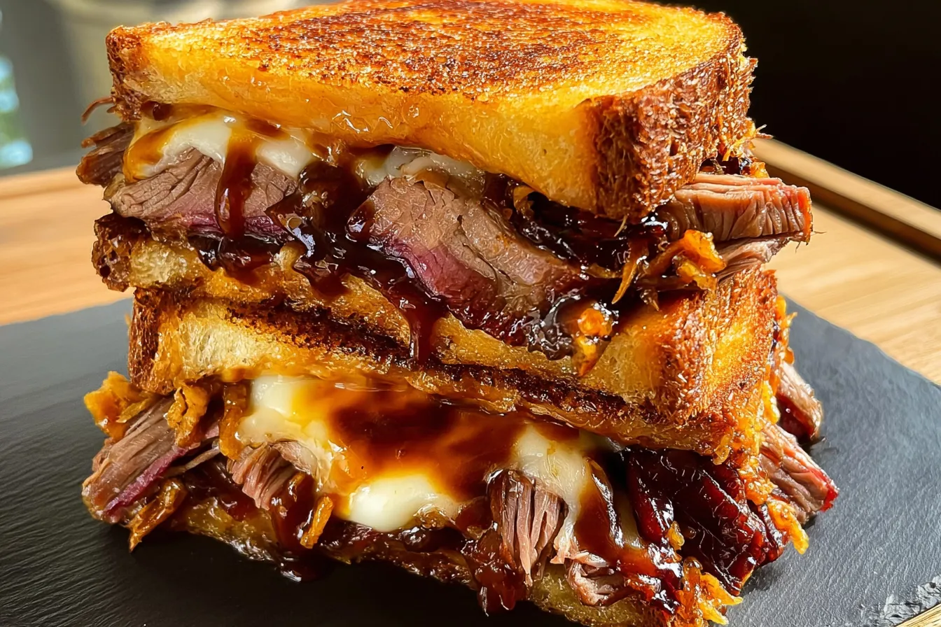 BBQ Brisket Melts: A Deliciously Tasty Treat! 4 BBQ Brisket Melts