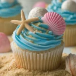Beach Themed Cupcakes - Summer Delight