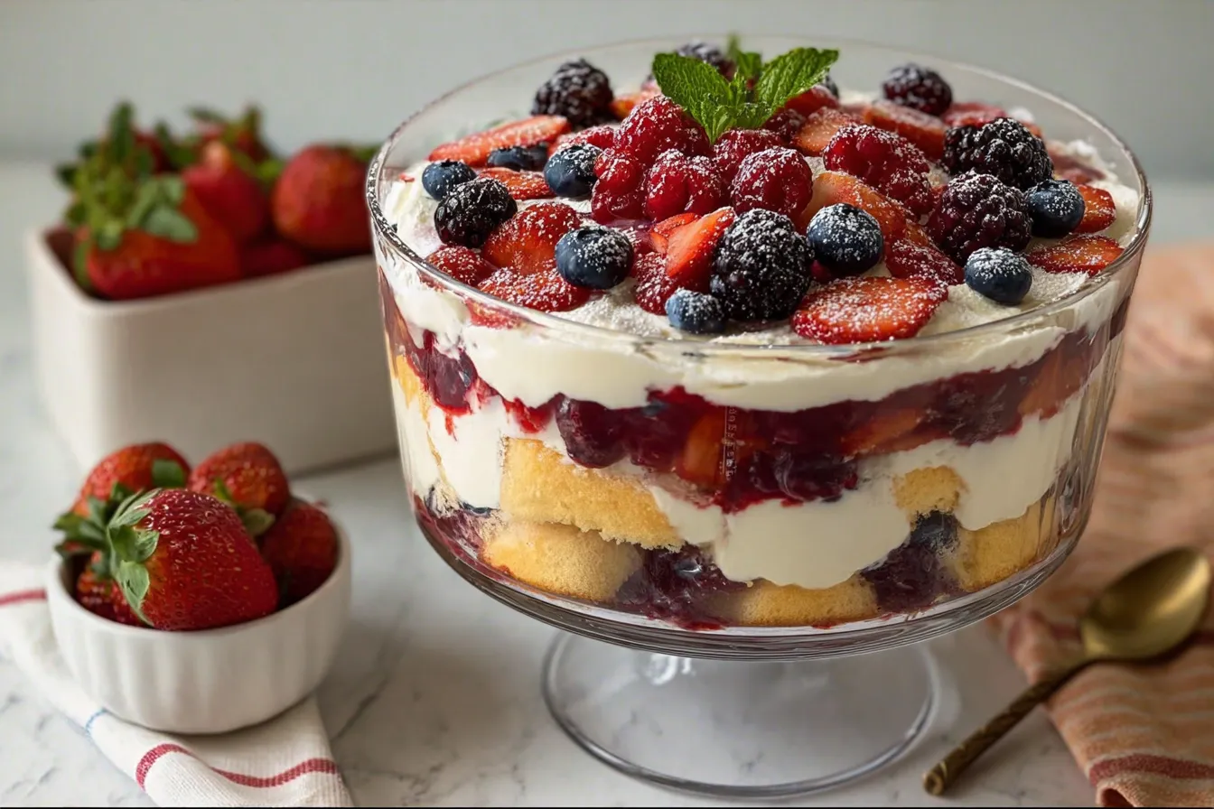 Berry Trifle Recipe: The Ultimate No-Bake Summer Dessert