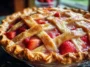 Delicious Flaky Strawberry Rhubarb Pie