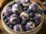 Blueberry Greek Yogurt Bites Ready to Enjoy