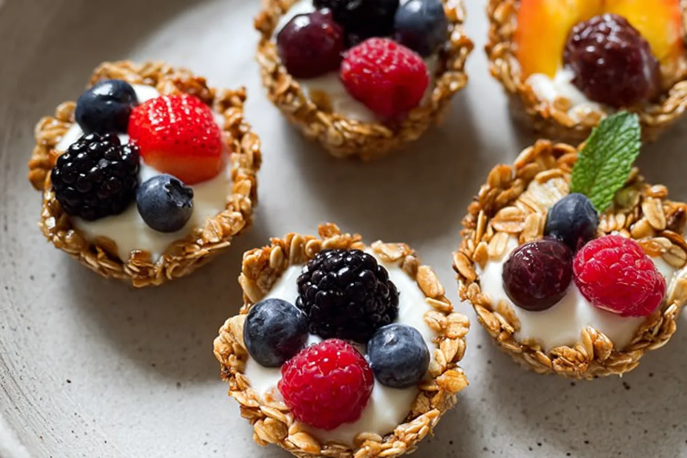 Breakfast Granola Cups