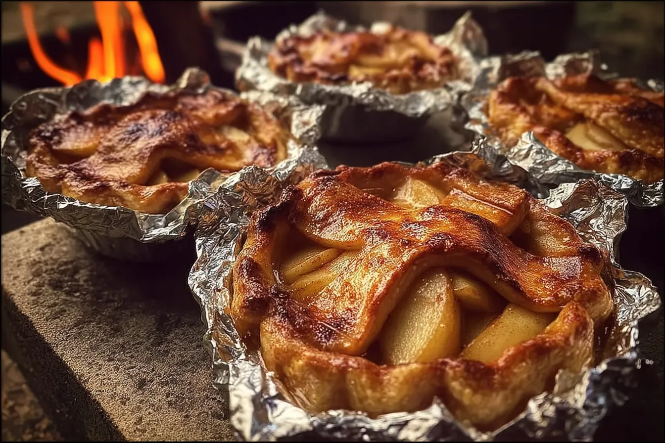 Campfire apple pie packets recipe will delight your taste buds!