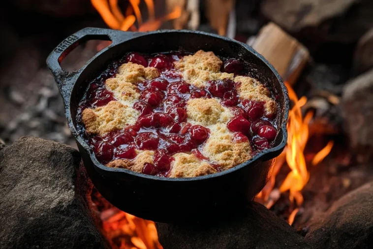 Camping Cobbler – Easy Dutch Oven Dessert Recipe