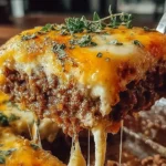 Cattle Drive Casserole Freshly Baked in a Dish