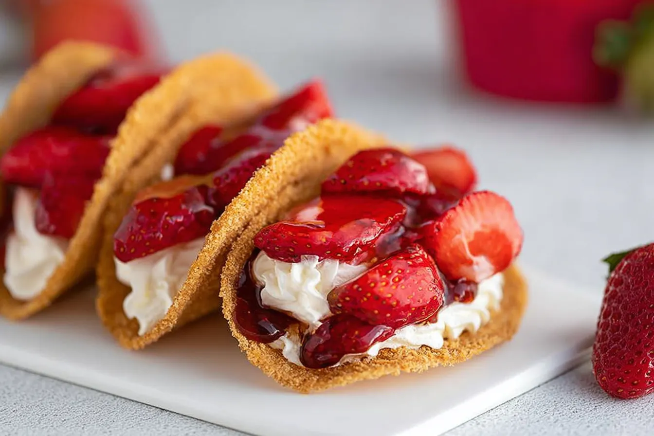 Cheesecake Tacos: The Ultimate Dessert Delight! 3 Cheesecake Tacos: A Decadent Dessert
