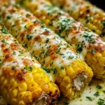 Delicious Cheesy Garlic Grilled Corn on the Cob