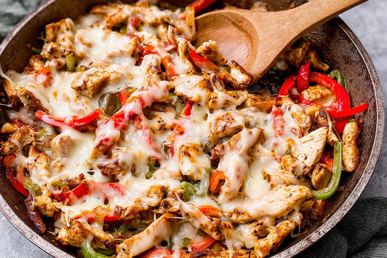 Chicken Cheesesteak Skillet
