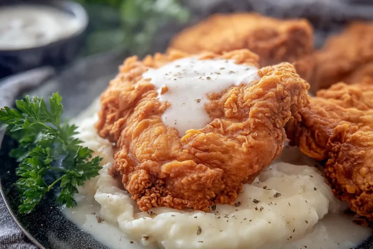 Deliciously Crispy Chicken Fried Chicken