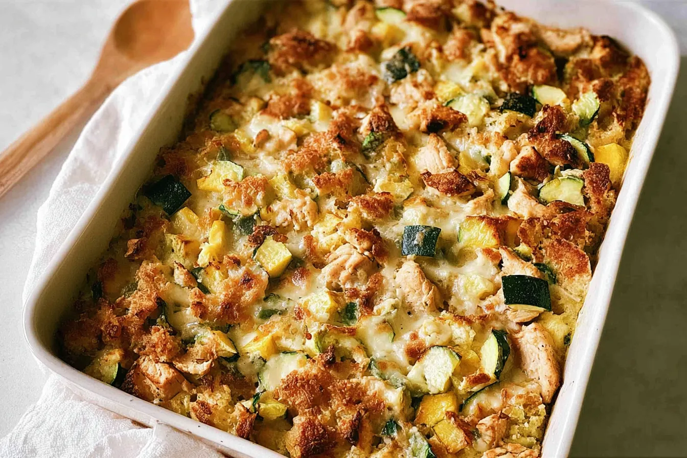 Chicken Zucchini Casserole