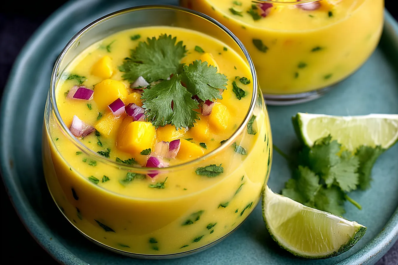 Chilled Mango Gazpacho: Refreshing Summer Soup Guide 