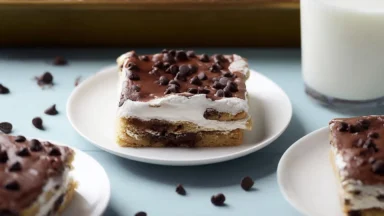 Delicious Chocolate Chip Cookie Delight Freshly Baked