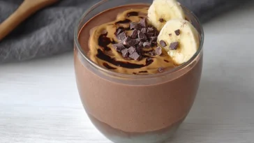 Creamy Chocolate Peanut Butter Protein Smoothie