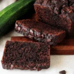 Chocolate Zucchini Bread Freshly Baked