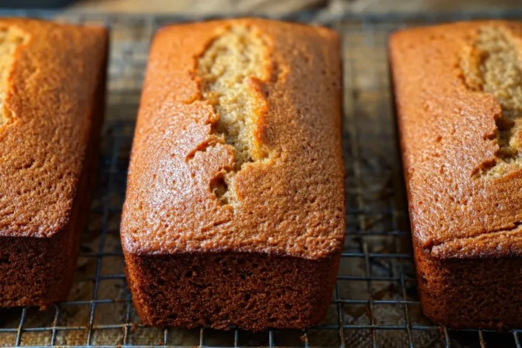 Cinnamon Applesauce Bread Loaf Freshly Baked