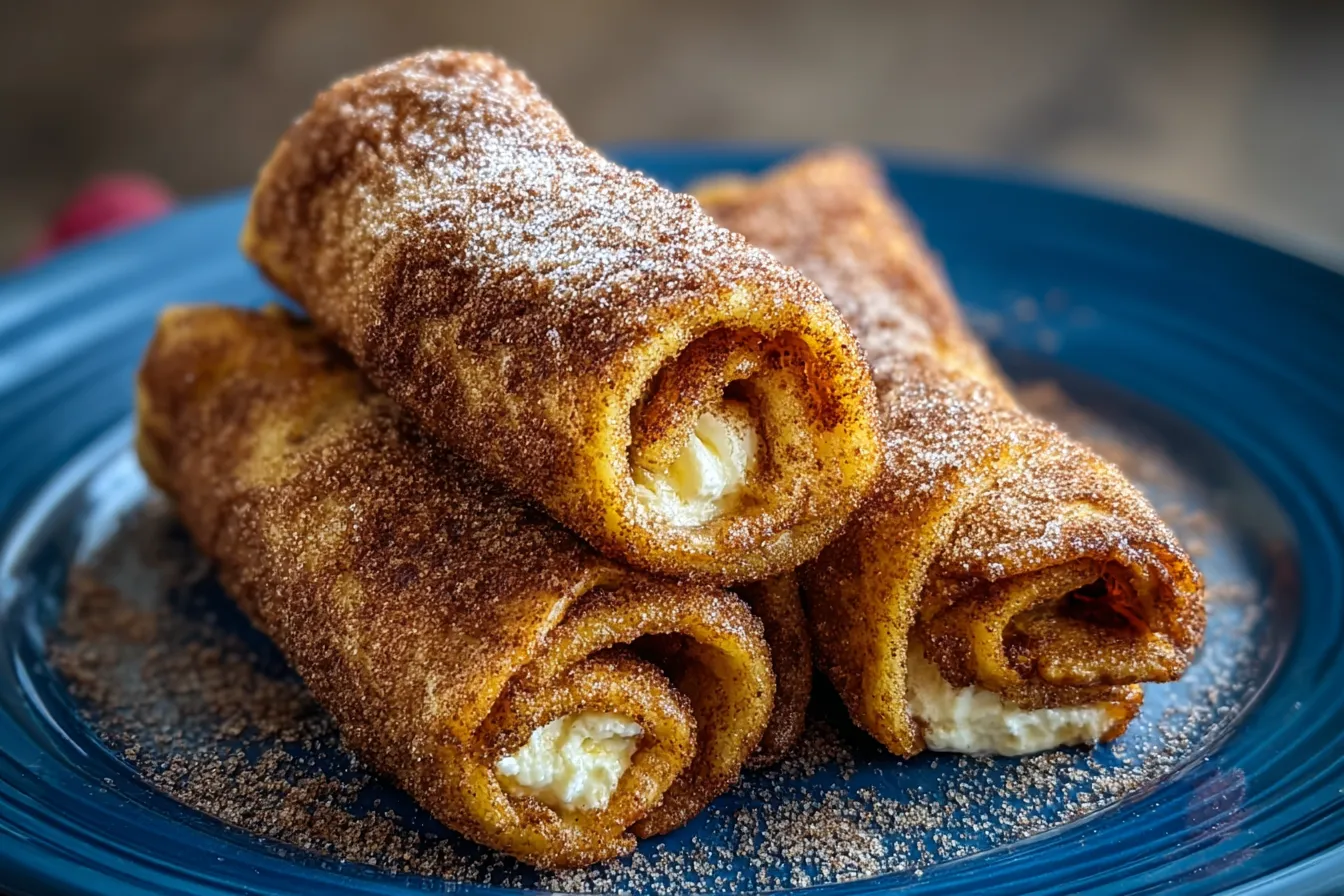 Cinnamon Sugar French Toast Roll-Ups