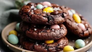 Classic Easter Egg Brownie Cookies Ready to Enjoy