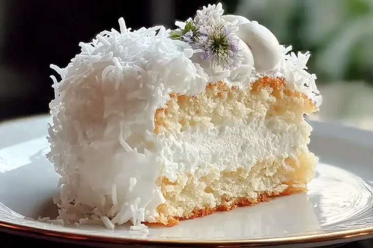 Coconut Cloud Cake: Light and Fluffy Dessert