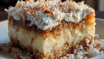 Coconut Cream Dream Bars: A Slice of Tropical Bliss