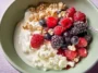 Cottage Cheese–Berry Bowl Close-Up: Healthy Breakfast Bliss