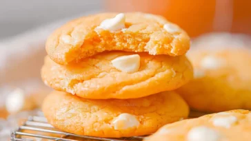 Creamsicle Orange Cookies Freshly Baked