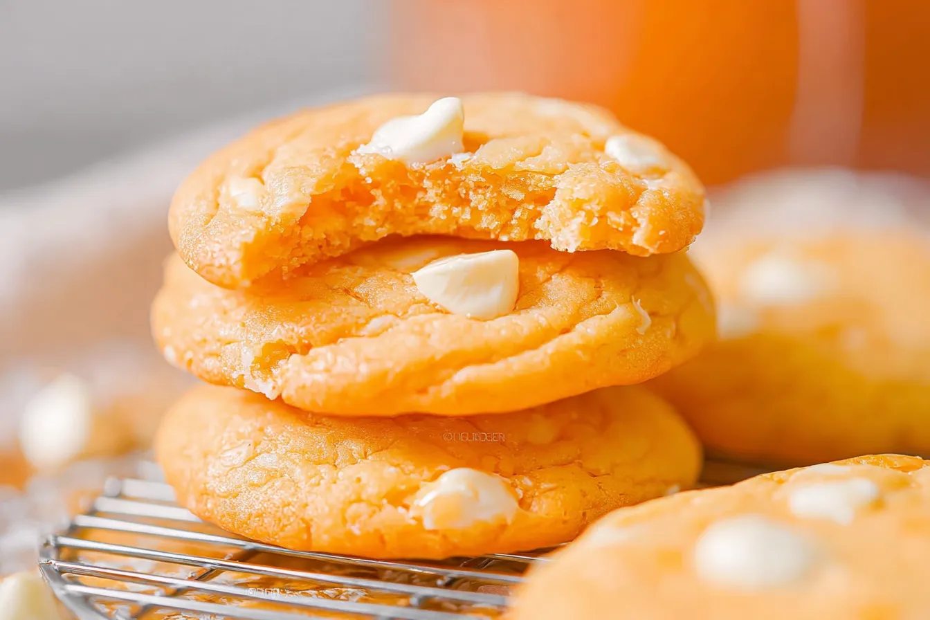 Creamsicle Orange Cookies: A Refreshing Delight You’ll Love! 3 Creamsicle Orange Cookies Freshly Baked