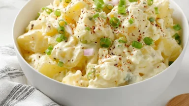 Creamy Potato Salad in a Bowl - Perfect Side Dish