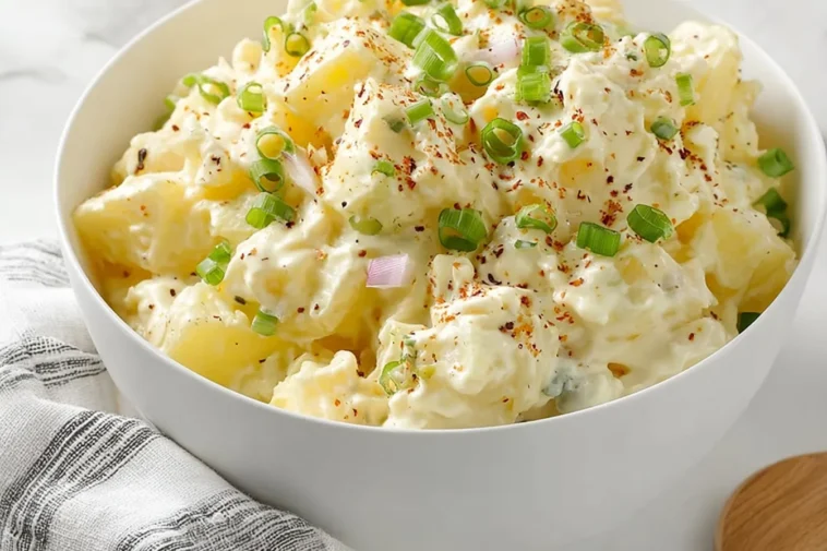 Creamy Potato Salad in a Bowl - Perfect Side Dish