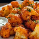 Crispy Buffalo Cauliflower Bites Recipe That You'll Love 5 Crispy Buffalo Cauliflower Bites Ready to Serve