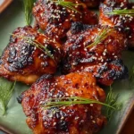 Crispy Japanese BBQ Chicken Thighs - Delicious Grilled Recipe