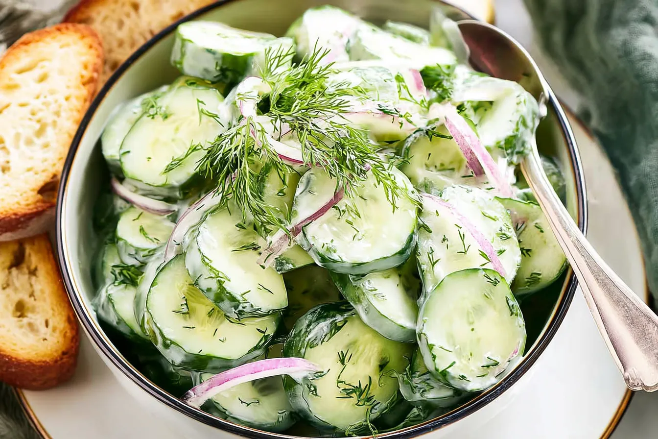 Cucumber Dill Salad 
