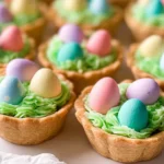 Easter Basket Sugar Cookie Cups